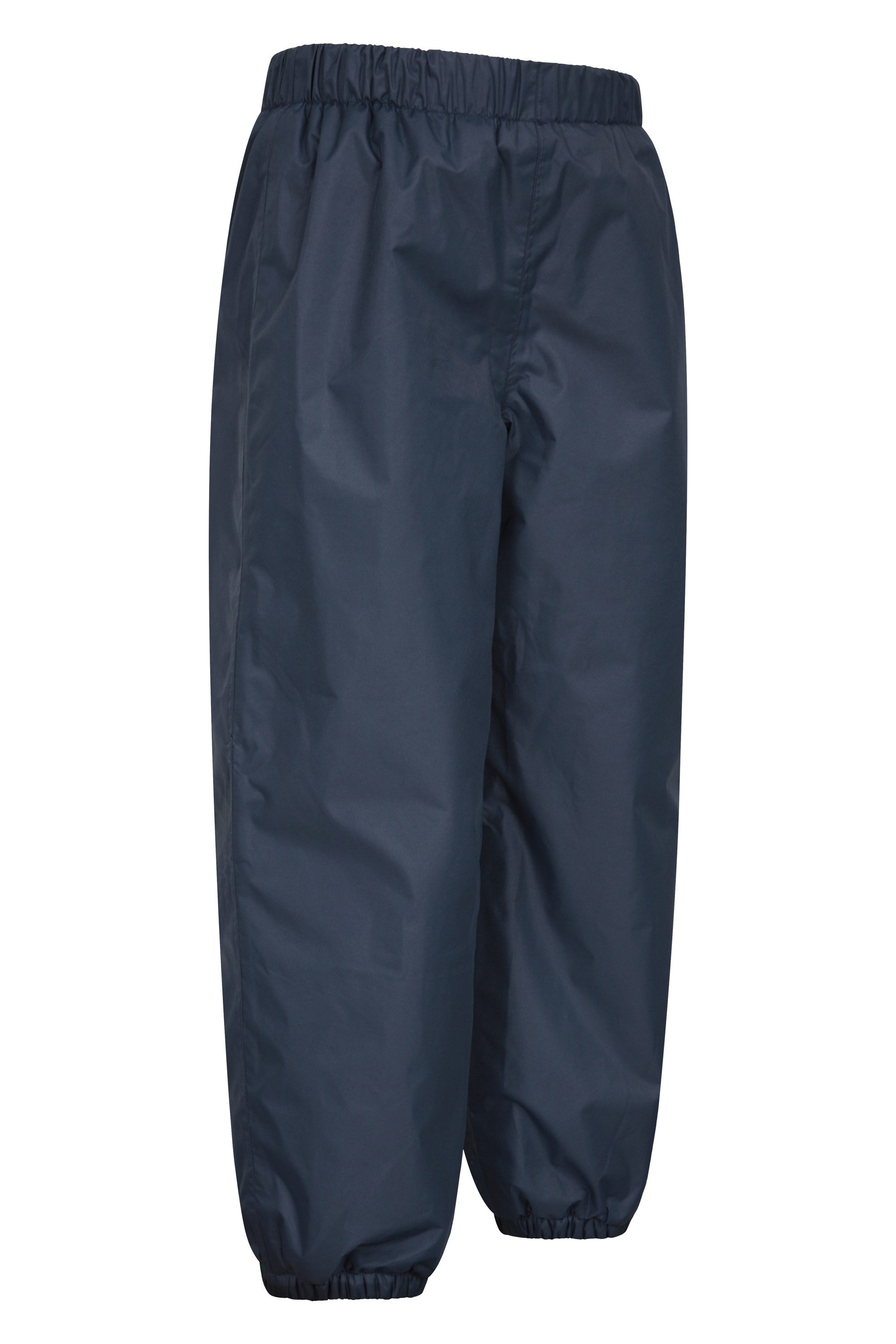 Kids Water-Proof Fleece-Lined Rain Pants Fleece-Lined Pants: Blue, 5T 