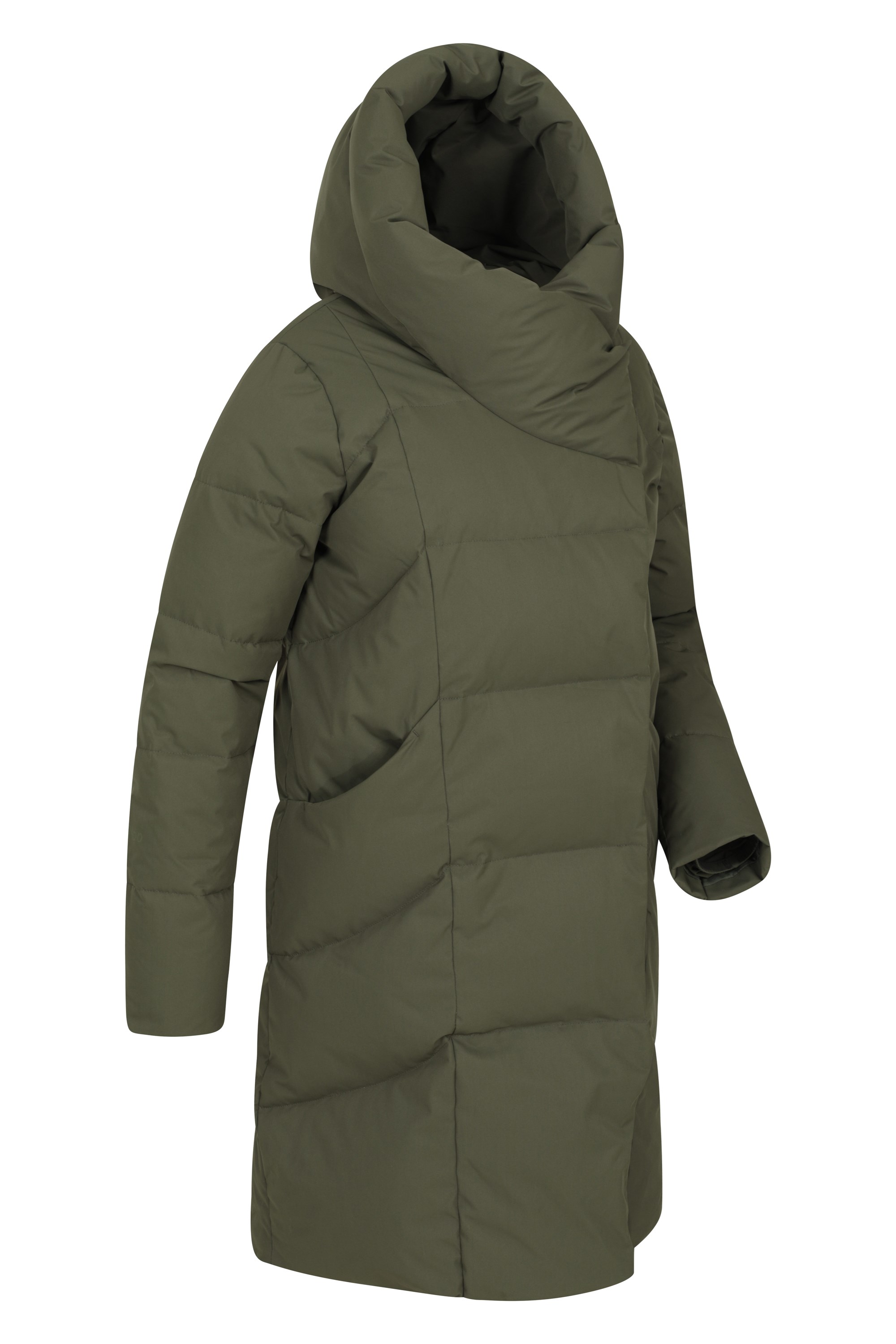 Cosy wrap womens down jacket clearance