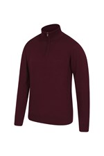 Mens Zip Knit Jumper Mountain Warehouse Us