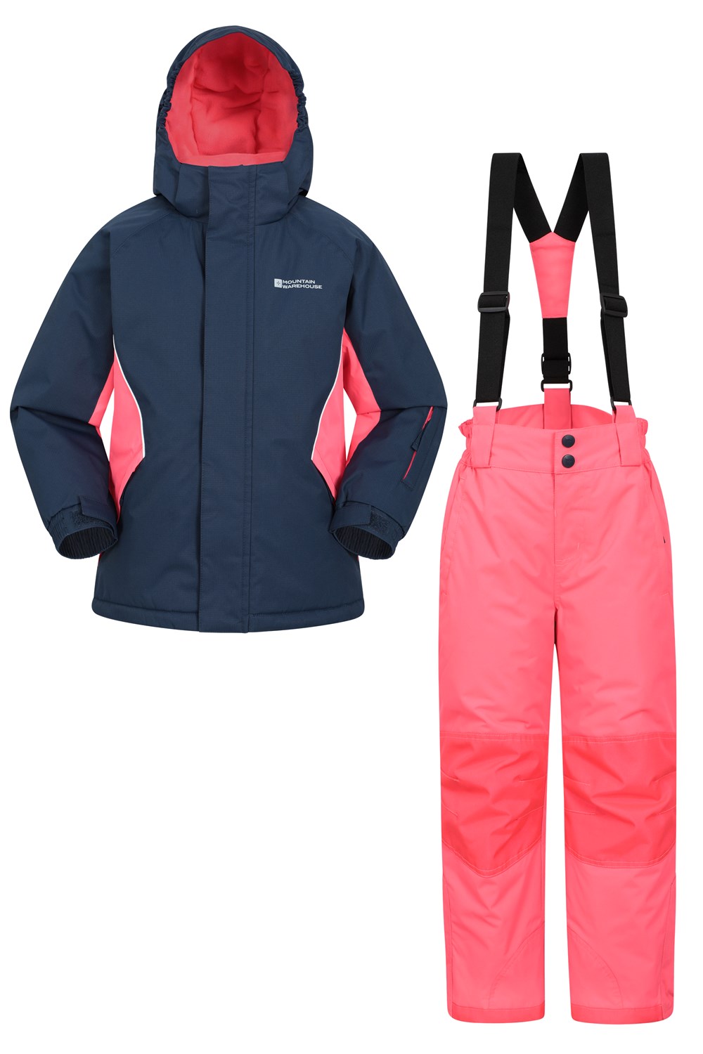 Mountain Warehouse Kids Ski Jacket & Trousers Pants Set - Snowproof ...