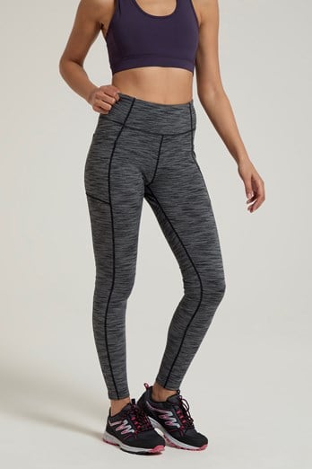 Breathe & Balance High-Waisted Womens Leggings Black