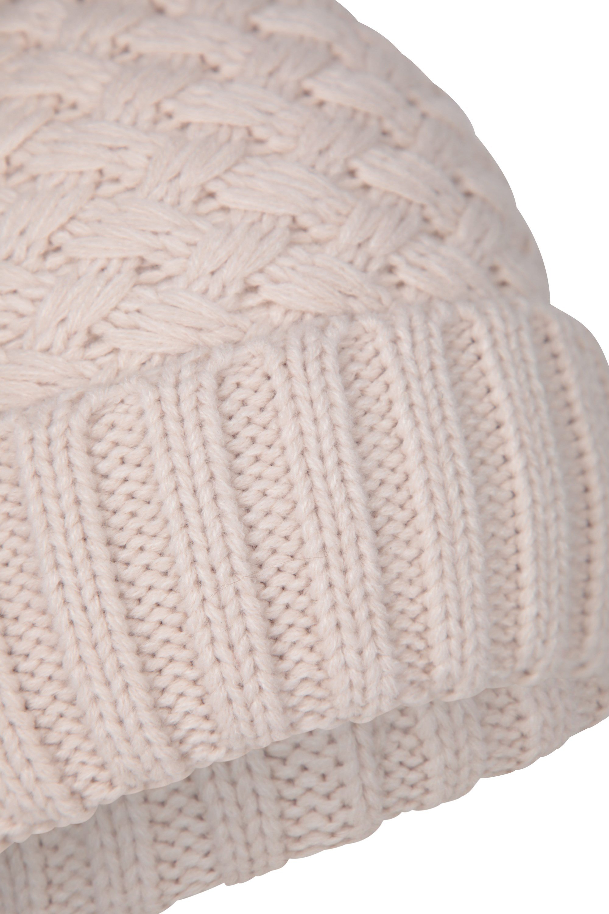 Lisbon Sherpa Lined Womens Thermal Pom-Pom Beanie