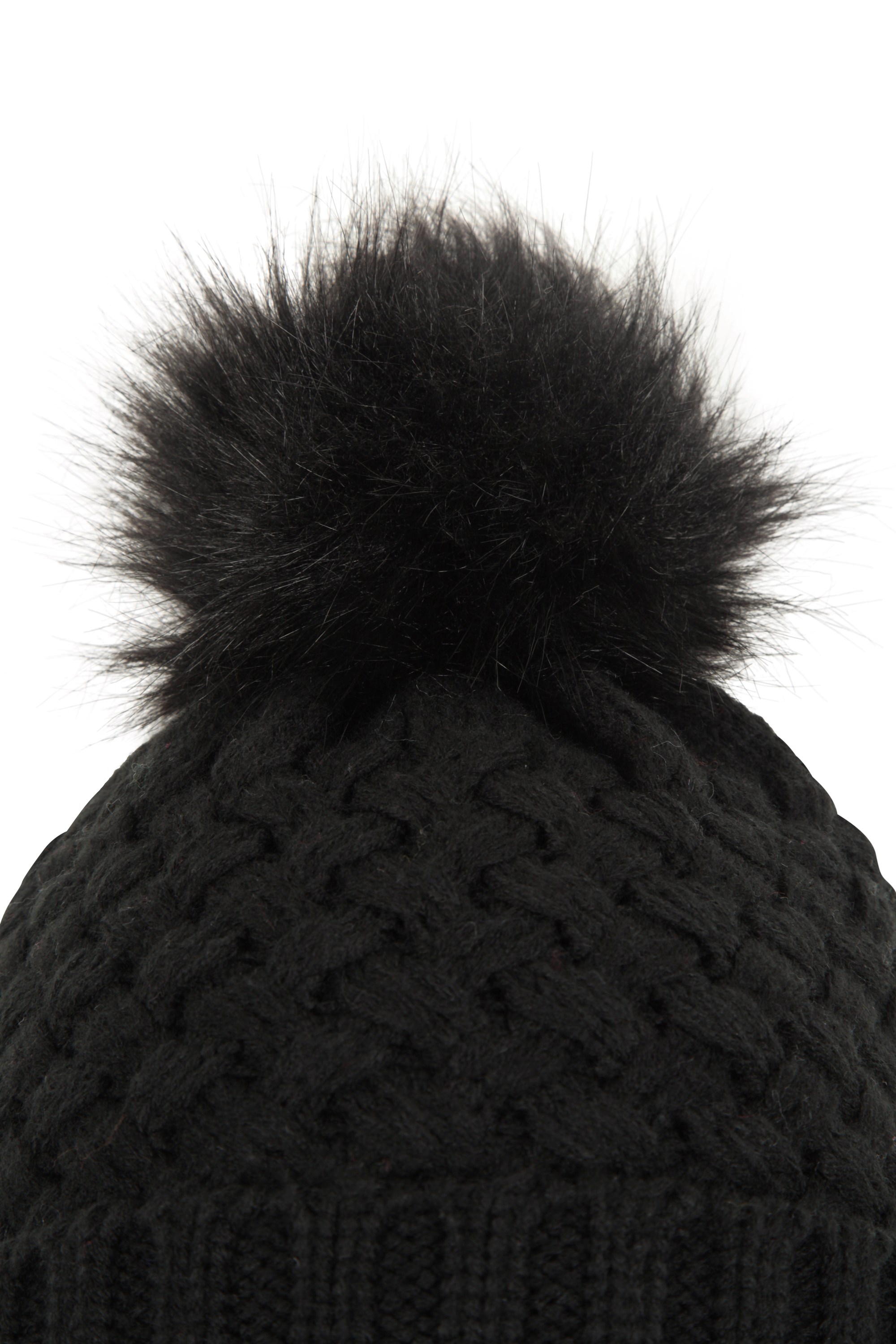 Lisbon Sherpa Lined Womens Thermal Pom-Pom Beanie