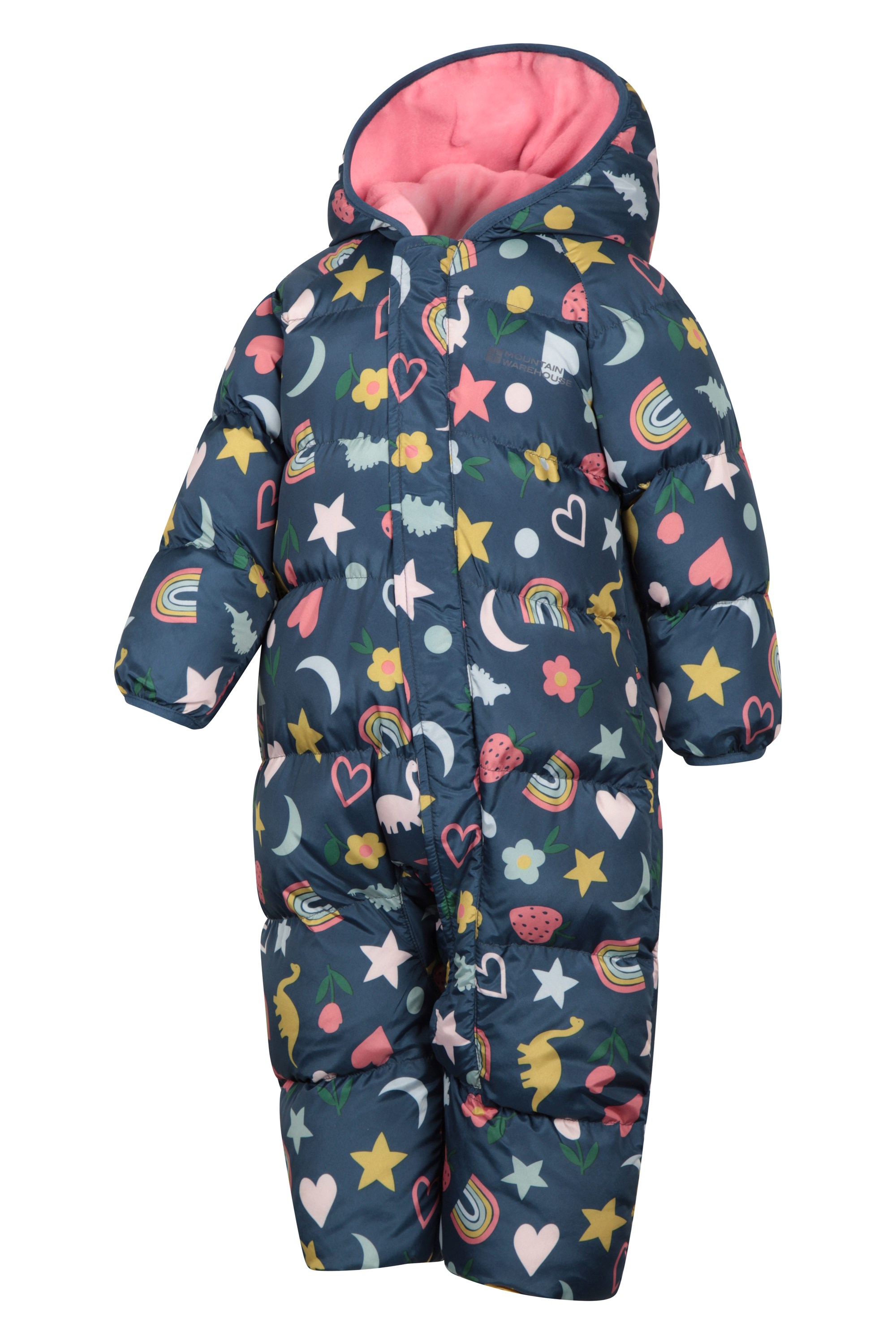 Frosty Printed Toddler Padded Suit Mountain Warehouse NZ