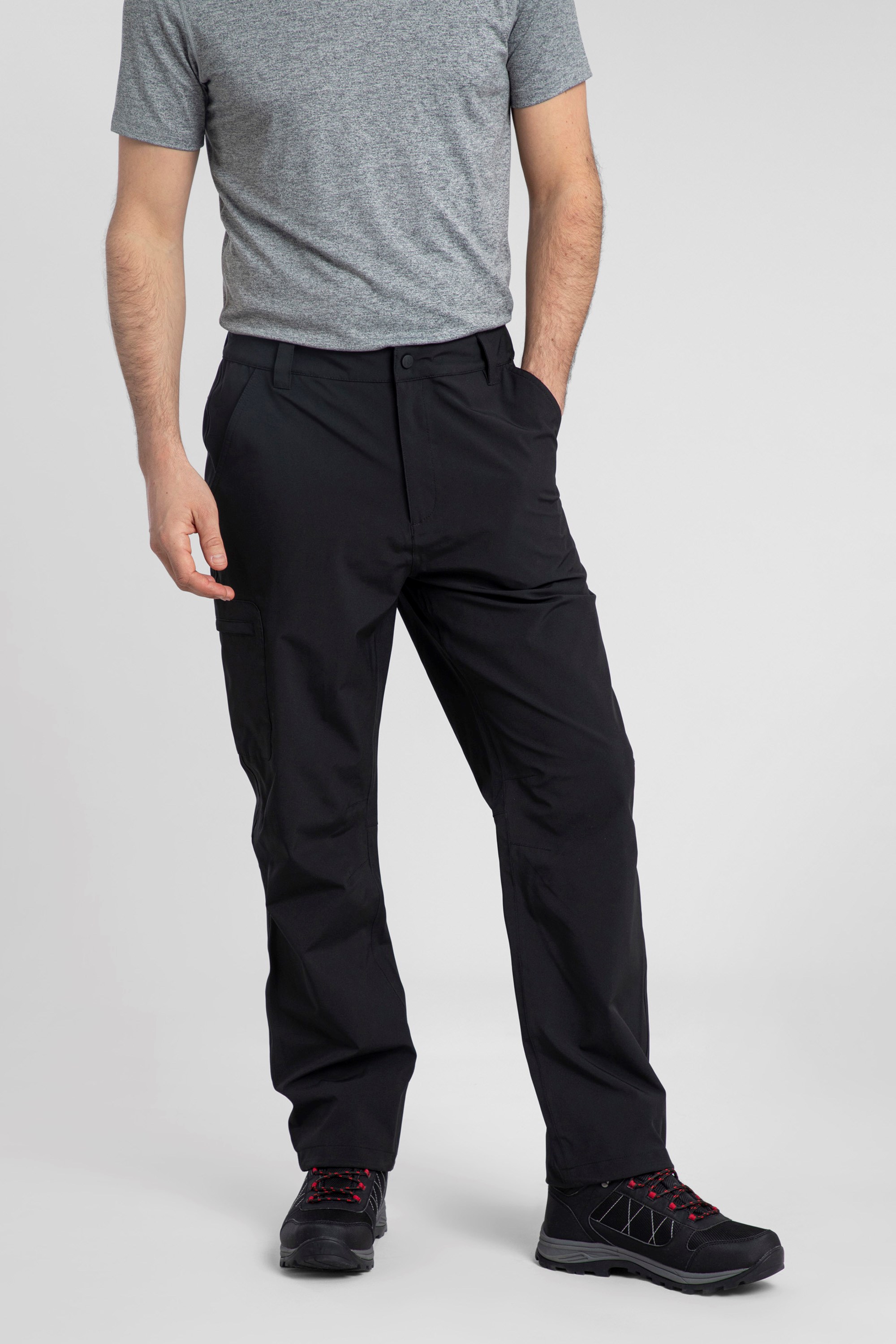 3 Layer Extreme Waterproof Mens Trousers - Black