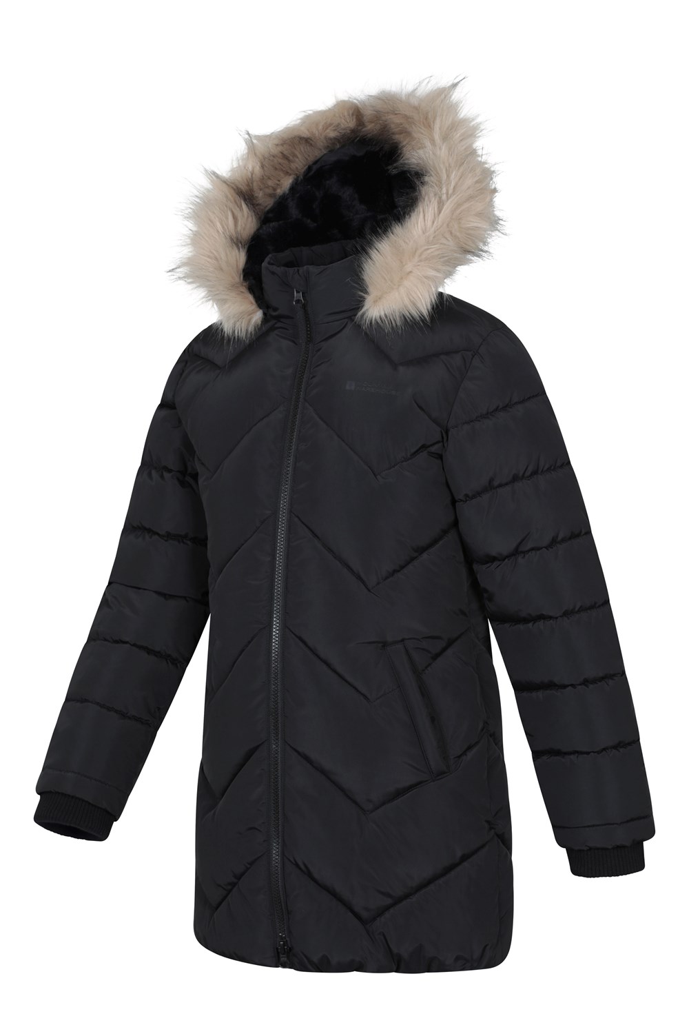 Mountain Warehouse Galaxy Kids Water Resistant Jacket Girls Winter Padded Coat - Picture 17 of 52