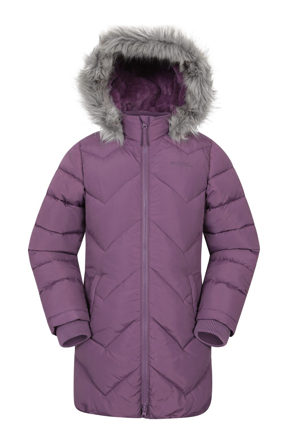 Mountain Warehouse Galaxy Kids Water Resistant Jacket Girls Winter Padded Coat - Picture 27 of 59