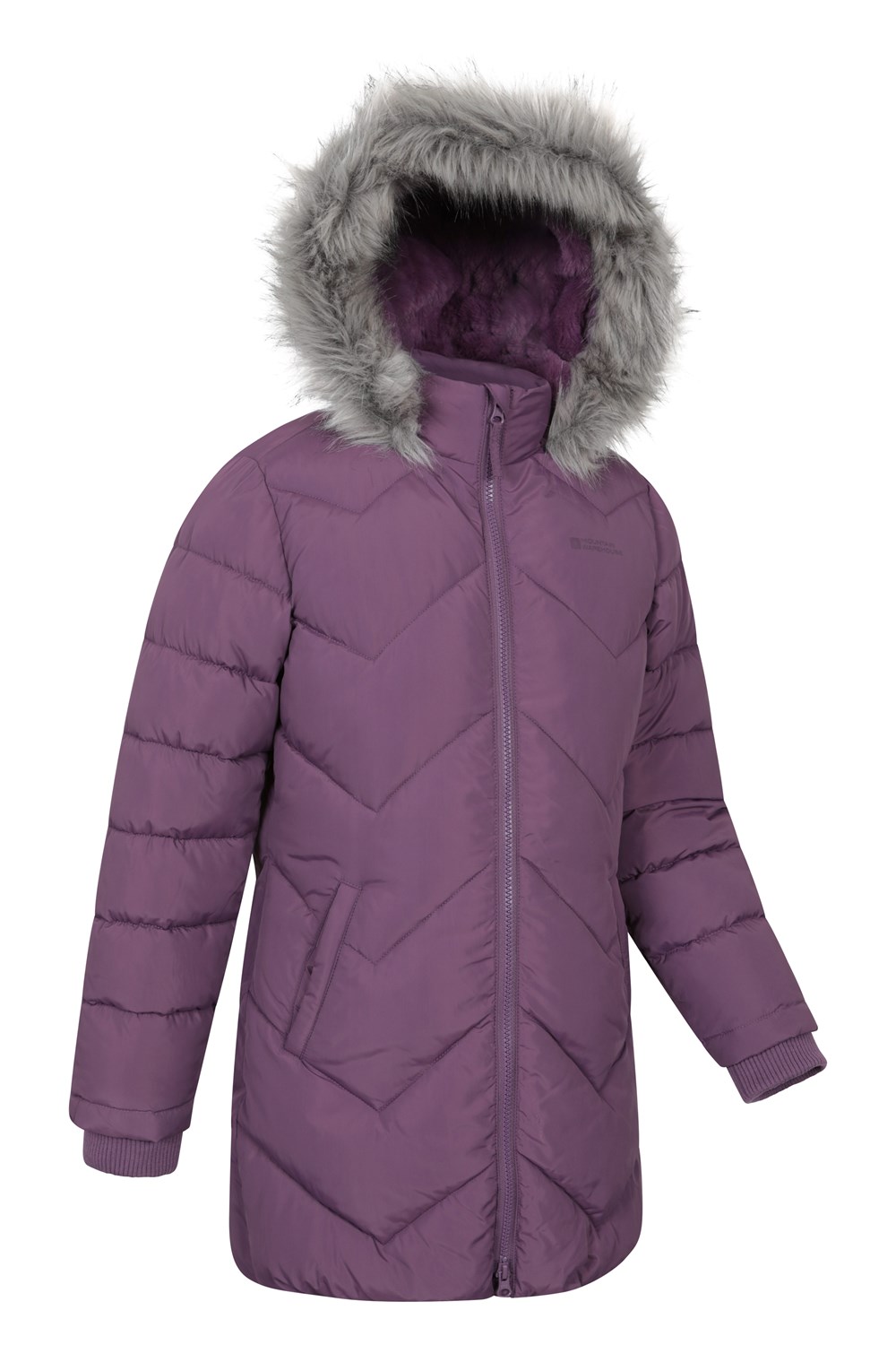 Mountain Warehouse Galaxy Kids Water Resistant Jacket Girls Winter Padded Coat - Picture 29 of 59
