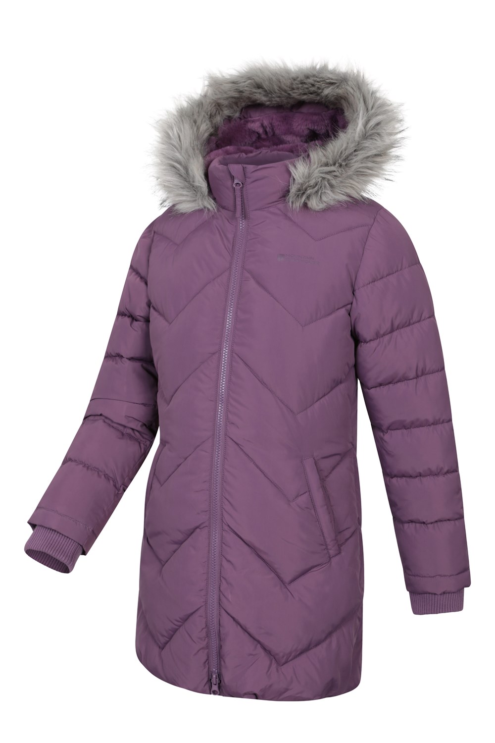 Mountain Warehouse Galaxy Kids Water Resistant Jacket Girls Winter Padded Coat - Picture 31 of 59