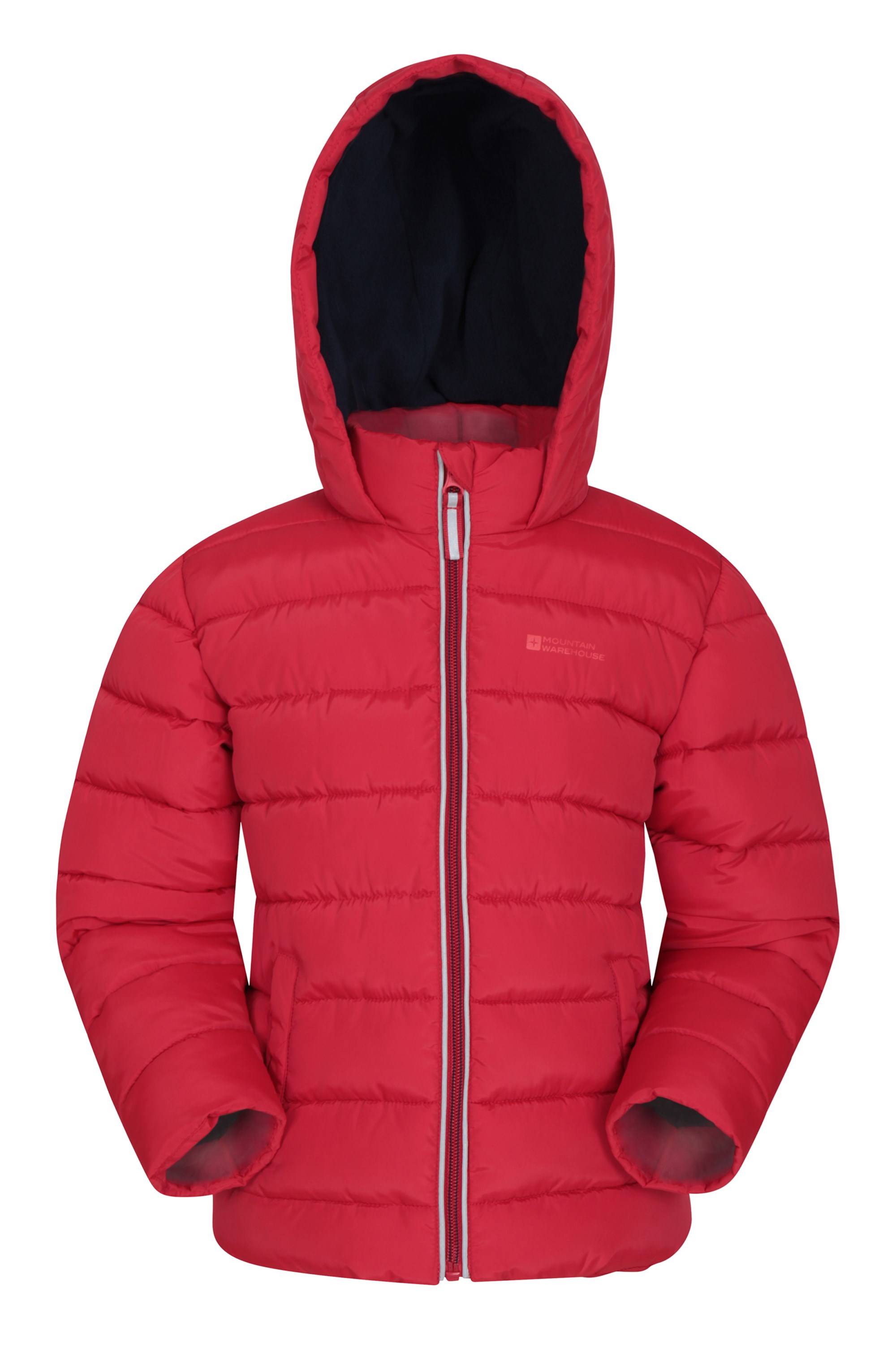 Eden Fleece Lined Kids Padded Jacket | Mountain Warehouse GB