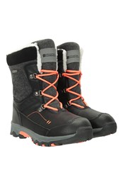 Heavenly Kids Snow Boots Coral