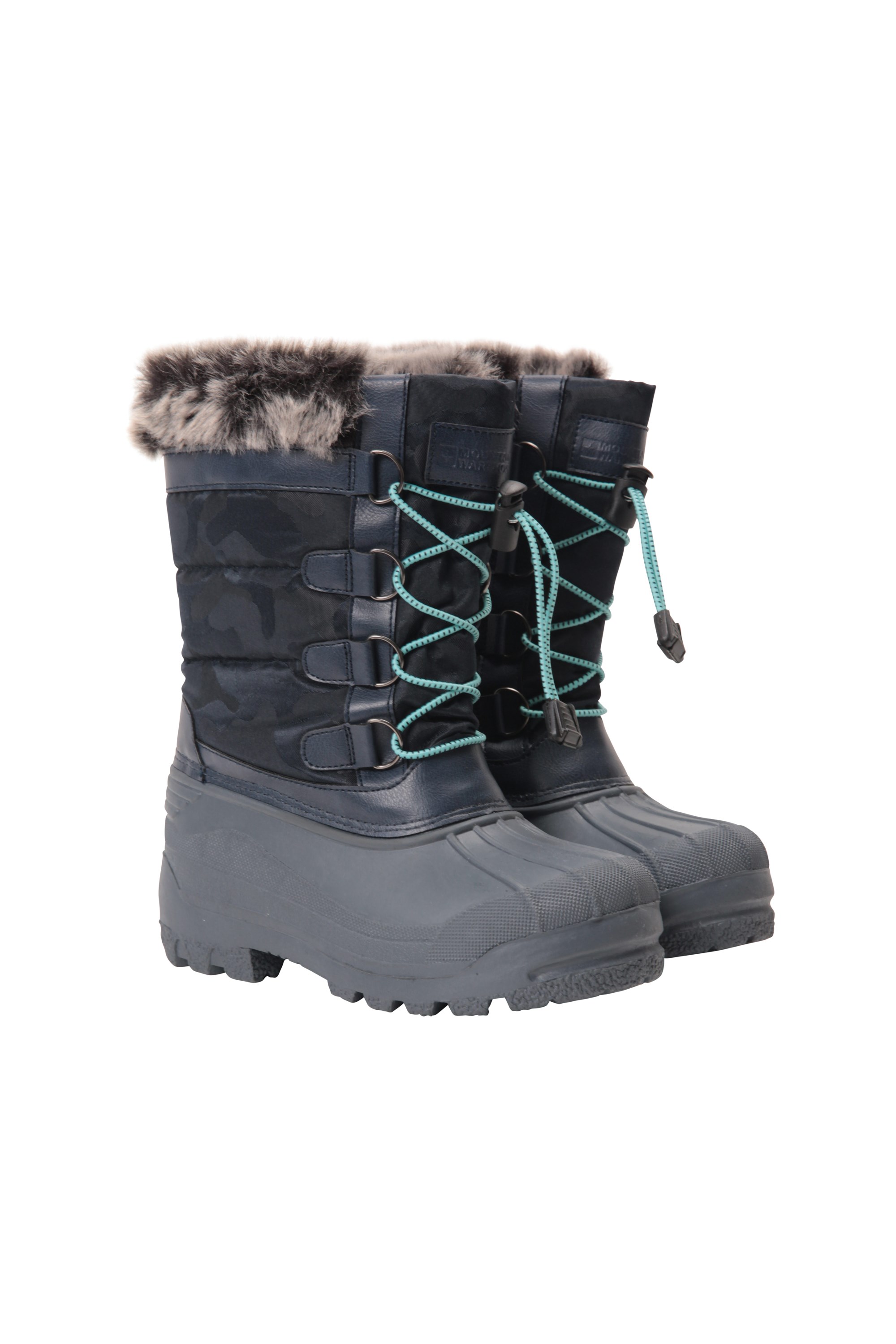 Mountain Warehouse Alaska Thermal Kids Snow Boots Navy