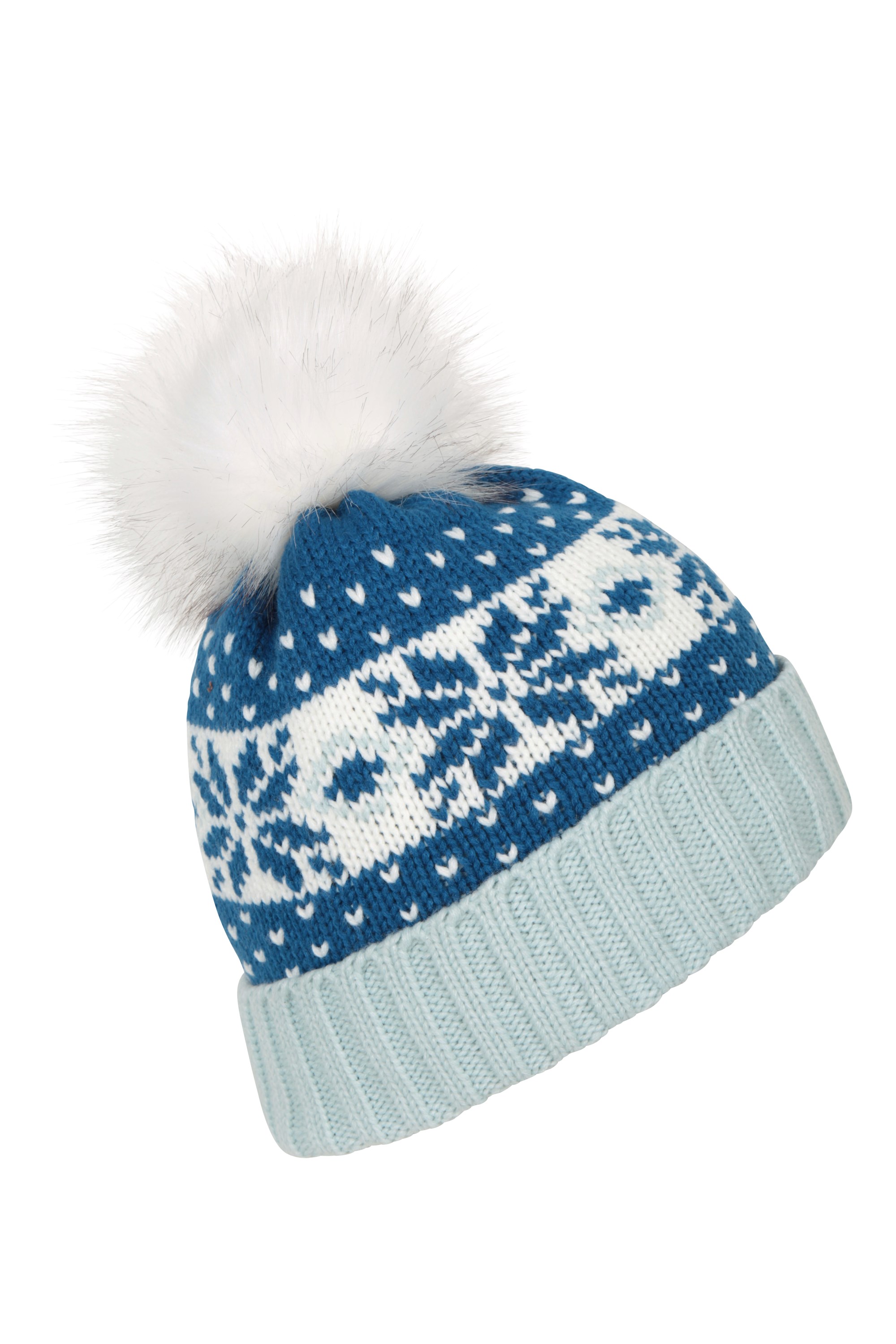 Gorro Thinsulate Fairisle Pompón Mujer