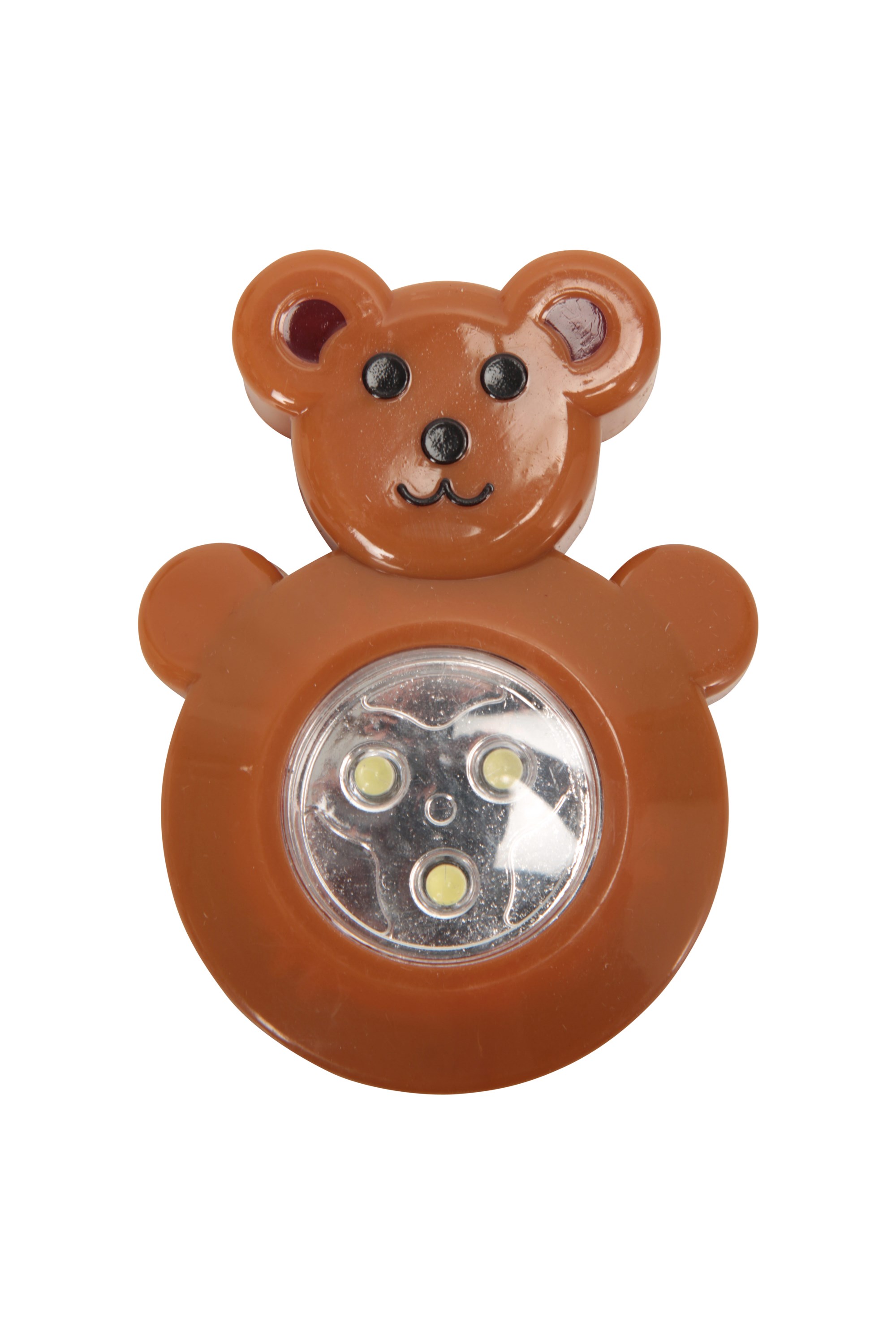 Mountain Warehouse Bear 3LED Push Lantern Brown