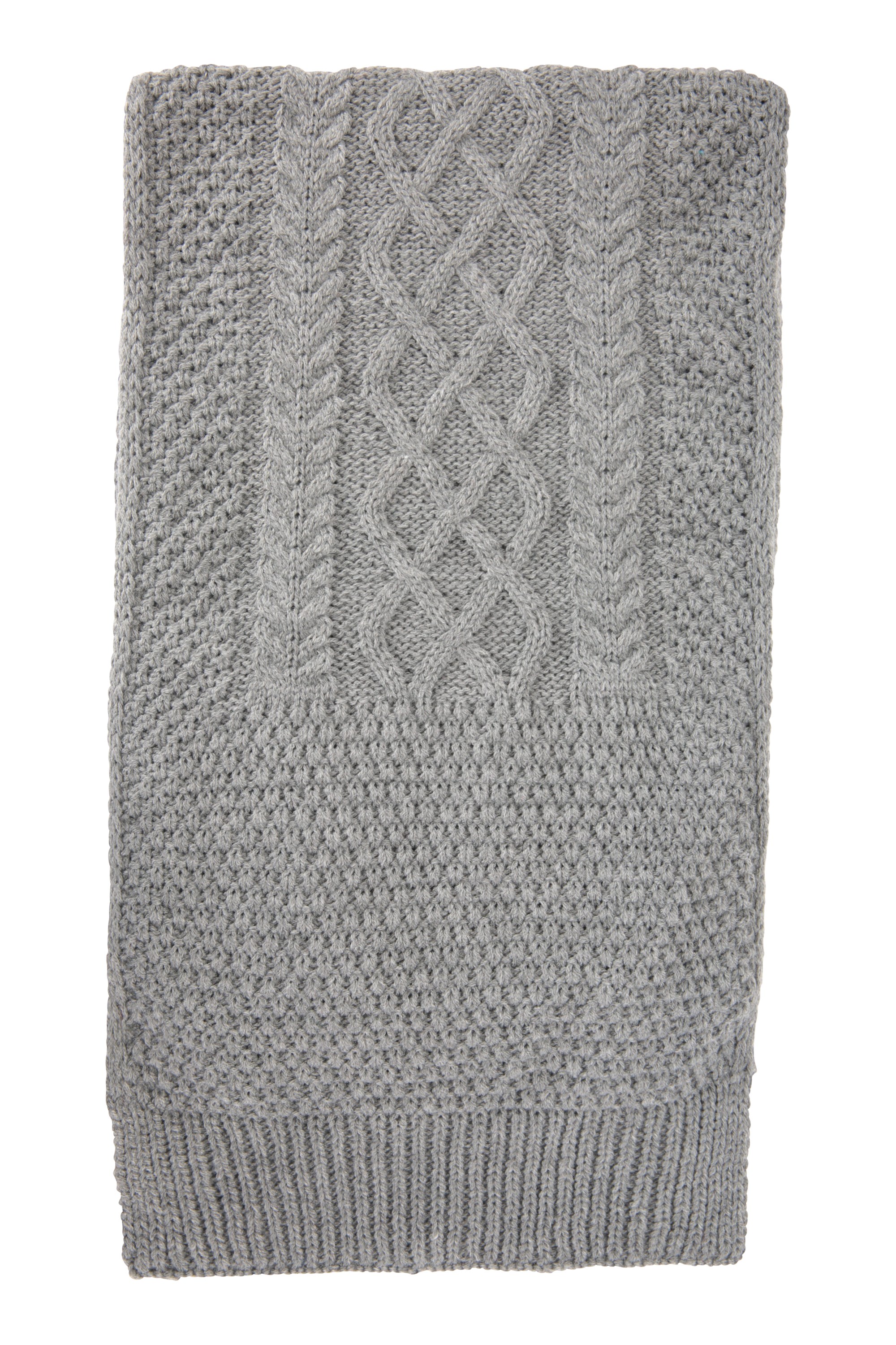 cable knit scarf