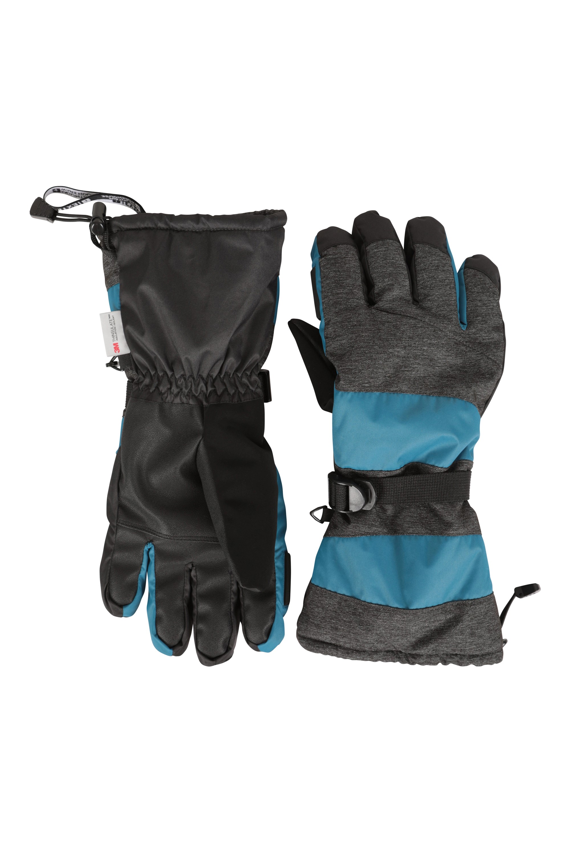 Summit Extreme Mens Ski Gloves - Teal