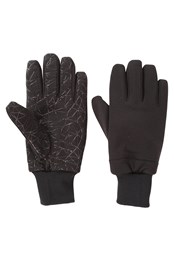Mens Waterproof Grippi Gloves Black