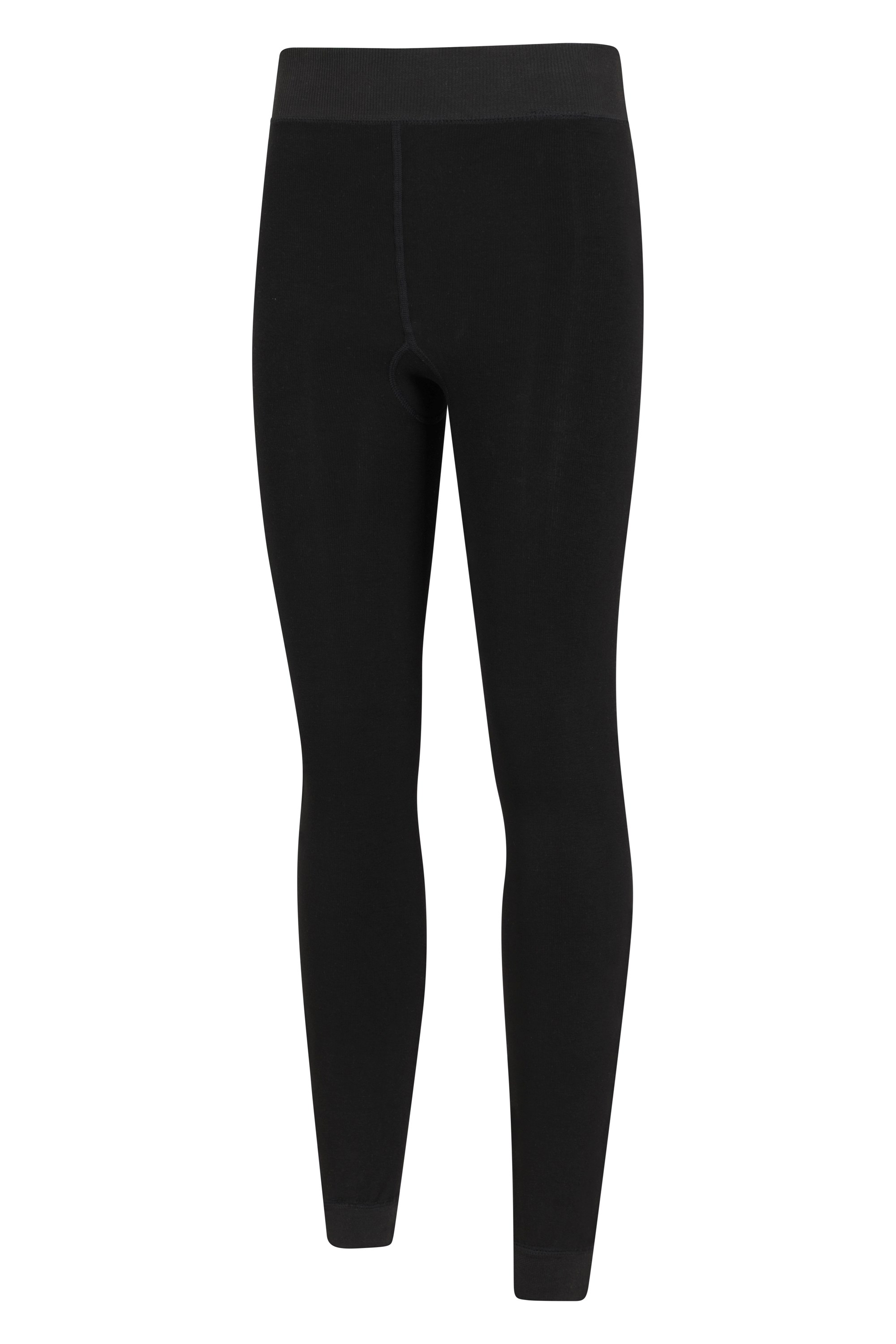 Women's Plus Size Fleece Lined Thermal Tights Black