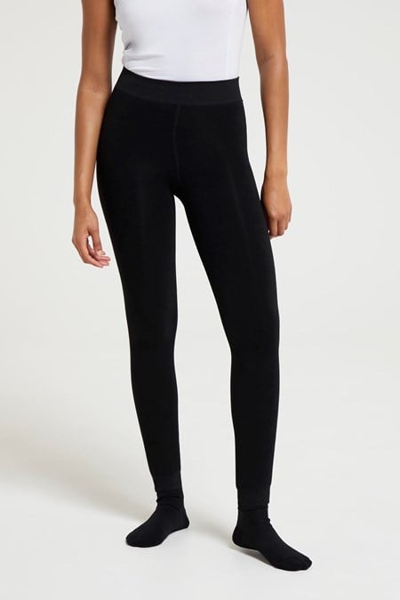 Mountain Warehouse Talus Women Thermal Baselayer Pants Lightweight Size L  Black