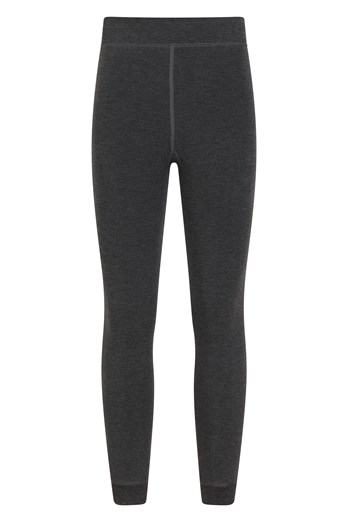 Anna Women's Sexy Seamless Fleece Lined Plus Size Solid Thermal Leggings (3X /4X, Grey) 