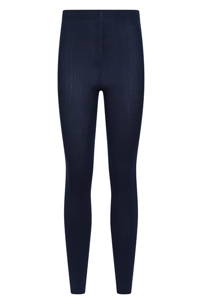 IsoTherm Womens Brushed Thermal Leggings - Navy