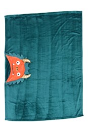 Einhorn Kinder Kapuzen-Decke - 125 x 90cm