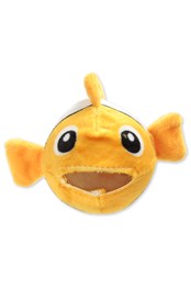 Neon Sheep Character Liquid Squishy Toy Orange