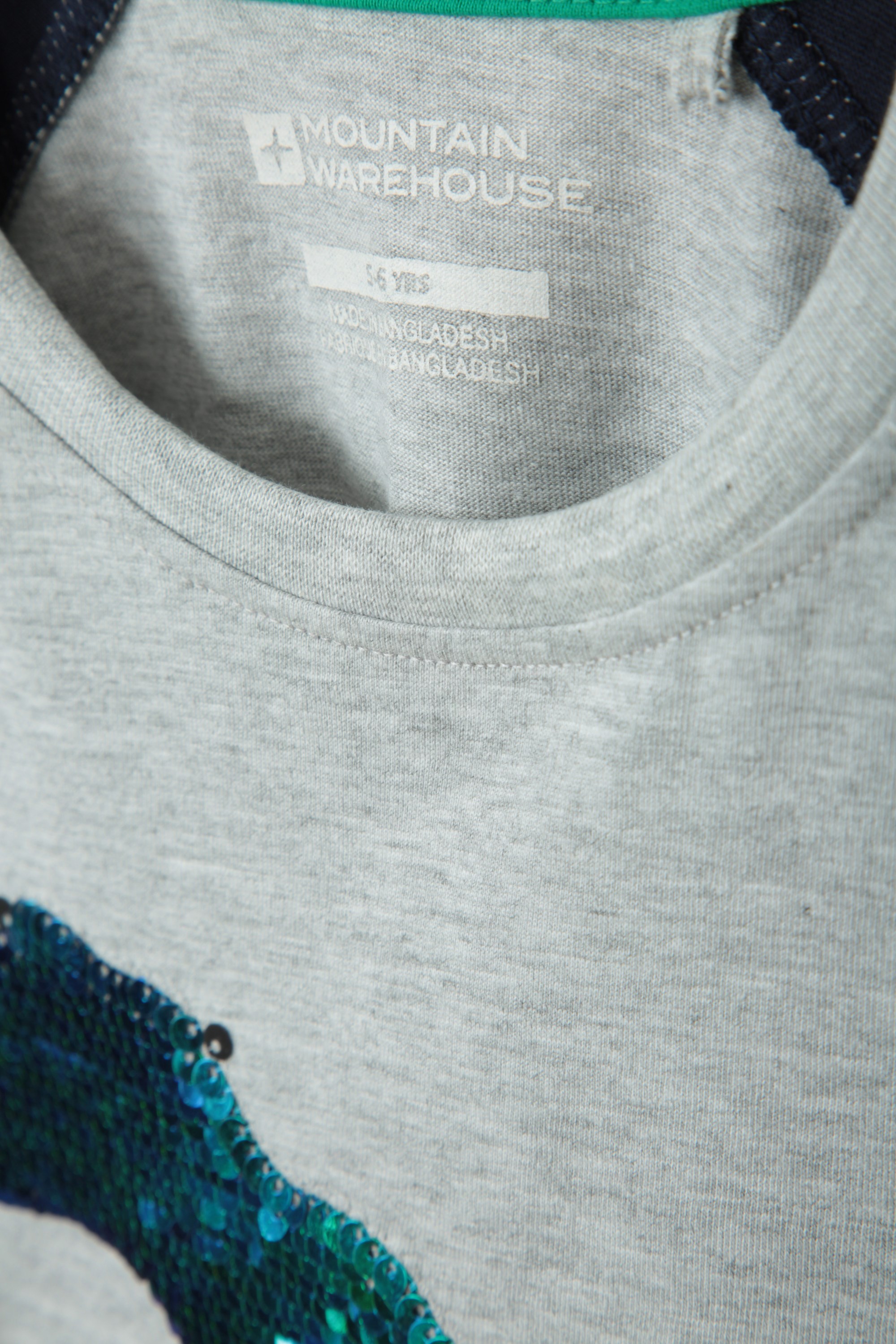 Mountain Warehouse Ls Sequin Dino Kids Tee