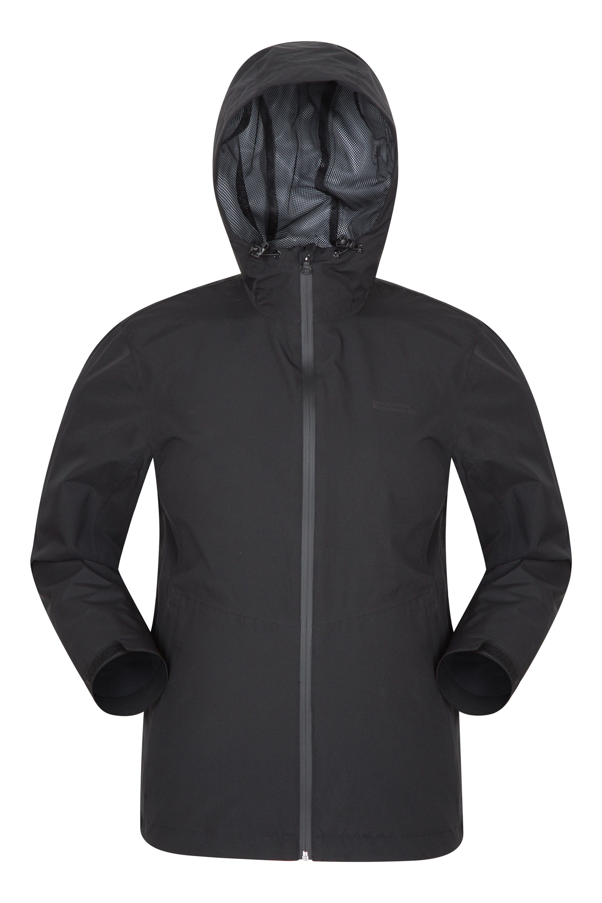 mens black lightweight waterproof jacket
