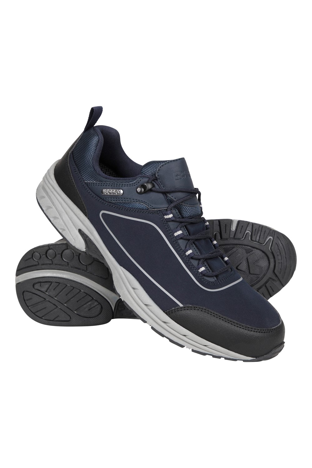 Mountain Warehouse Ramble Mens Softshell Shoes Waterproof Lightweight Footwear