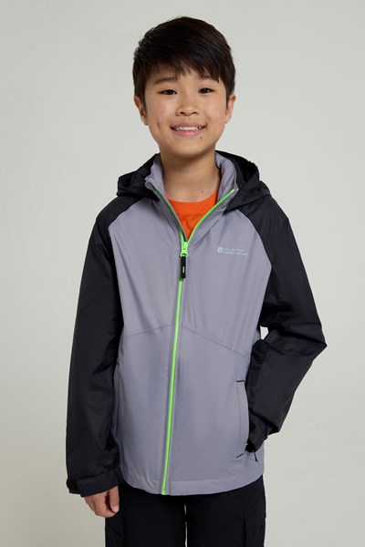 Torrent II Kids Waterproof Jacket - Grey