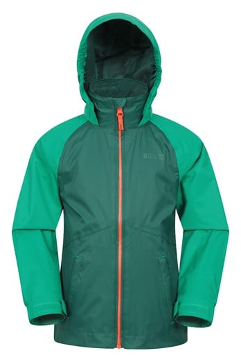Torrent II Kids Waterproof Jacket Khaki