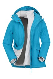 Thunderstorm 3-in-1 Womens Jacket Bright Blue