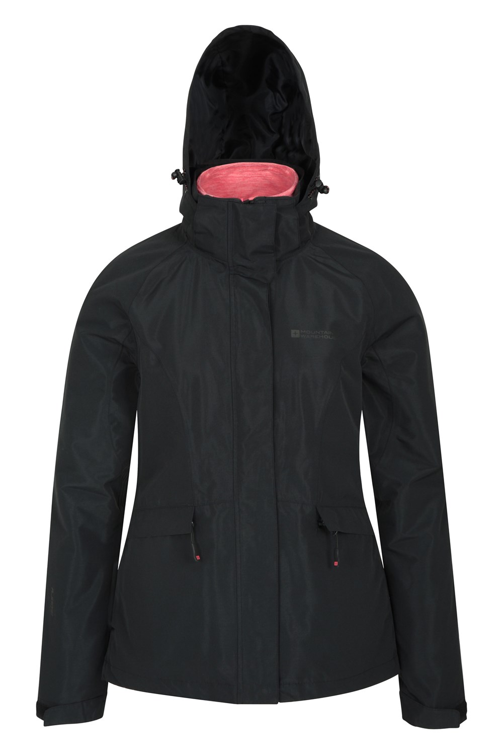 Mountain Warehouse Womens 3 in 1 Waterproof Jacket Coat Detachable ...
