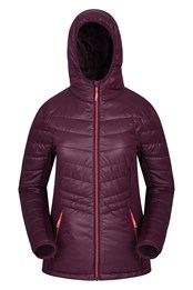 Turbine Womens Padded Softshell Burgundy