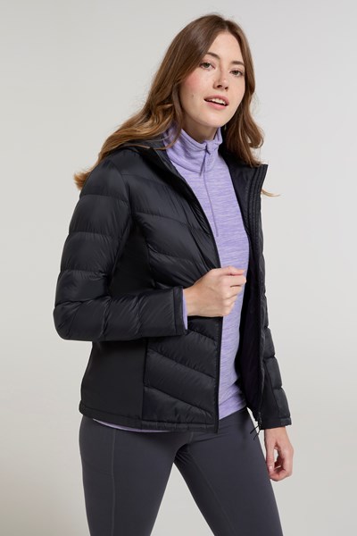 Turbine Womens Padded Softshell Jacket - Charcoal