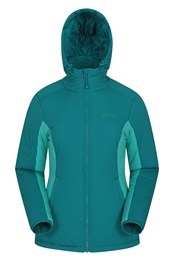 Cloud Womens Padded Jacket Green