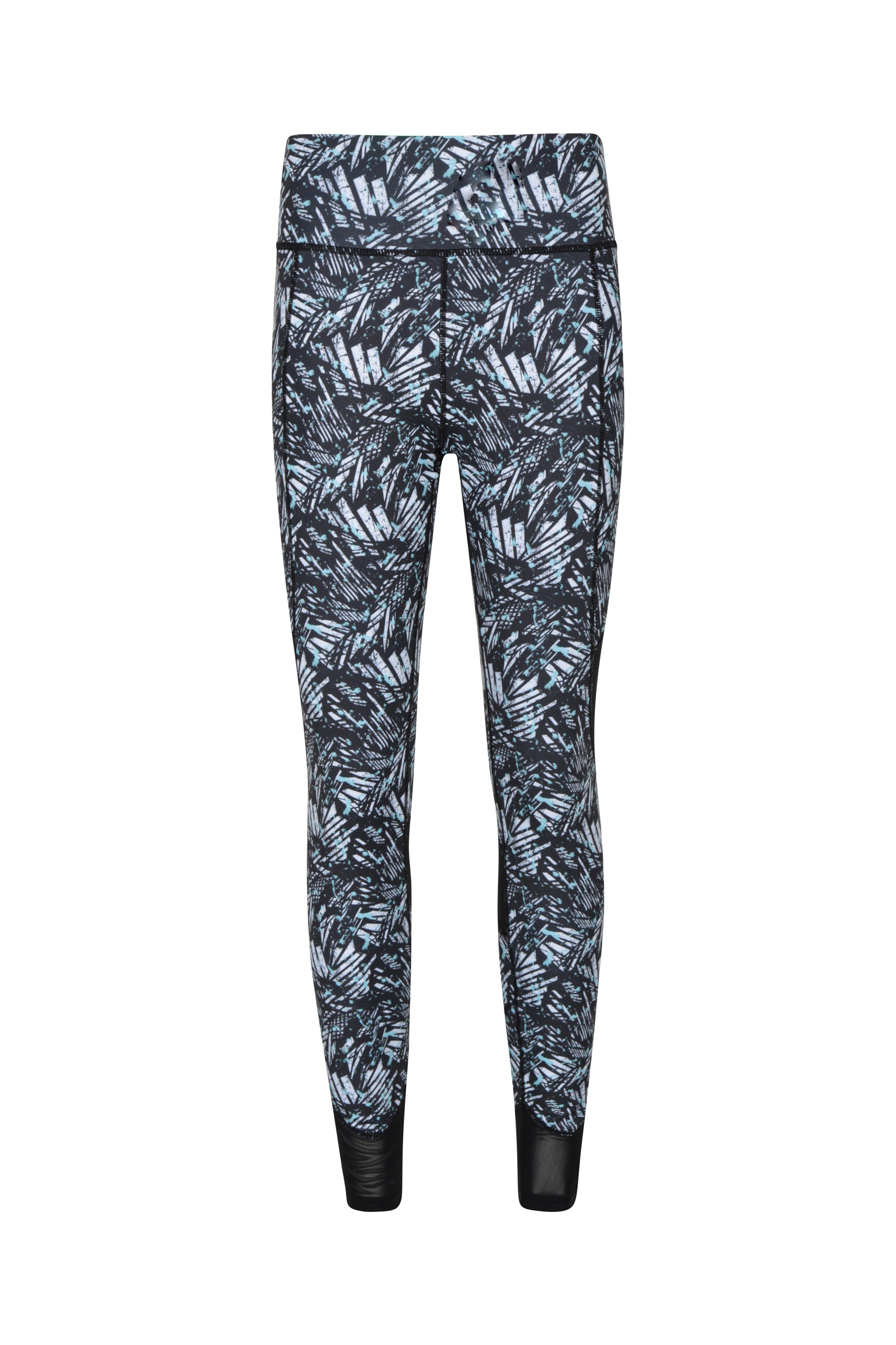Mountain Warehouse Mountain Warehouse  Patterned Paneled High Waisted Womens Leggings In 