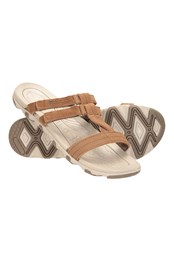 Cruise Womens Leather Sandal Brown