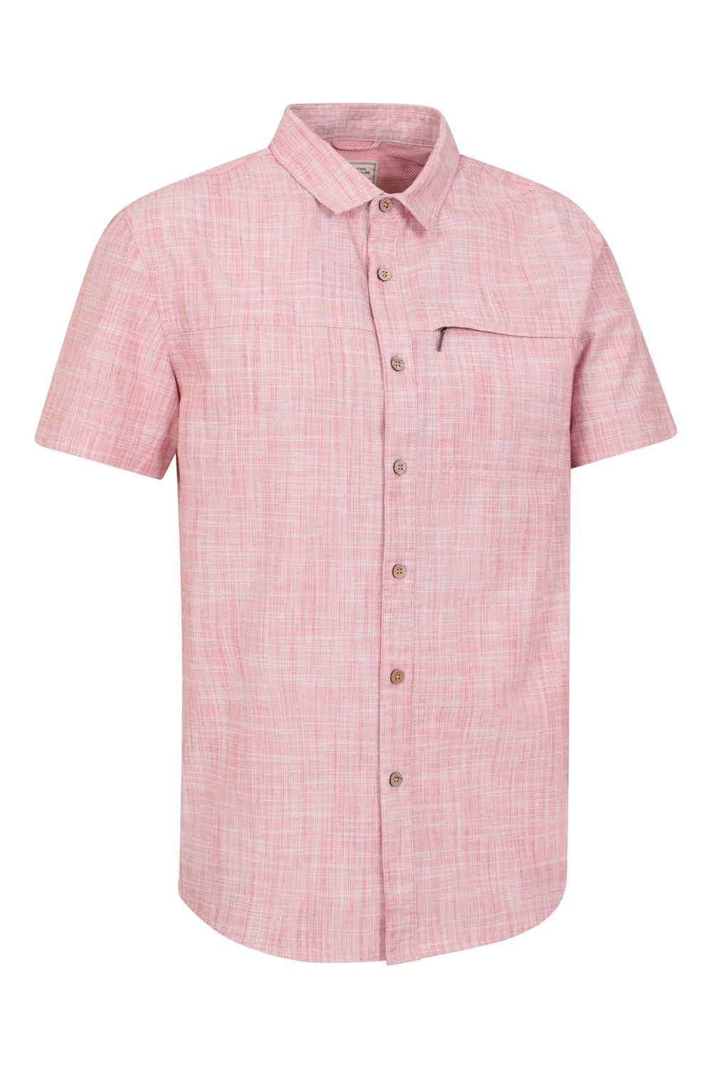 Mountain Warehouse Mens Shirt Coconut Slub Texture Short Sleeved Cotton Tee Top - Picture 123 of 145