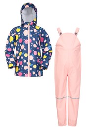 Raindrop Conjunto de chaqueta y pantalón impermeable niños Mix