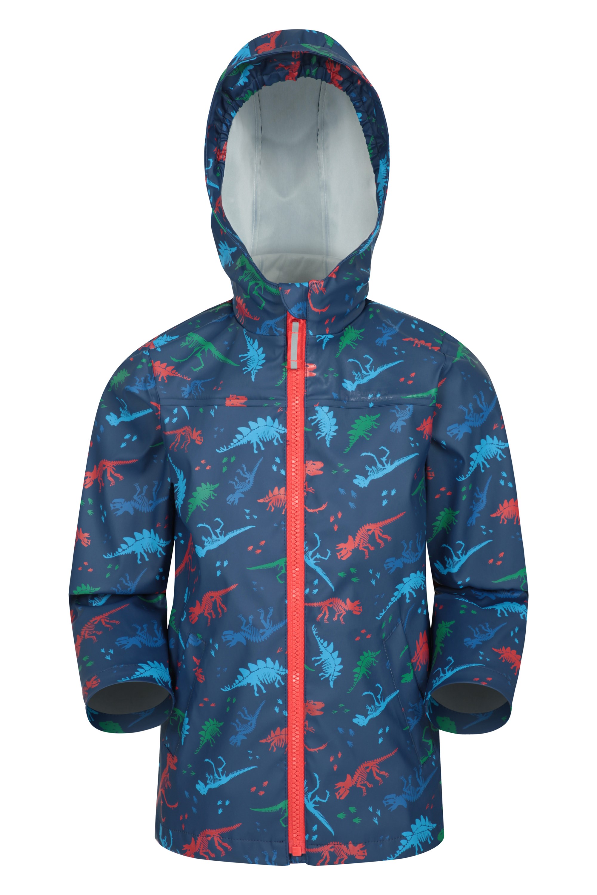 Breathable Rain Coat & Pants Mountain Warehouse Raindrop Kids Waterproof Jacket & Trousers Set Elasticated Braces Side Pockets Taped Seams Lightweight Reflective Details 