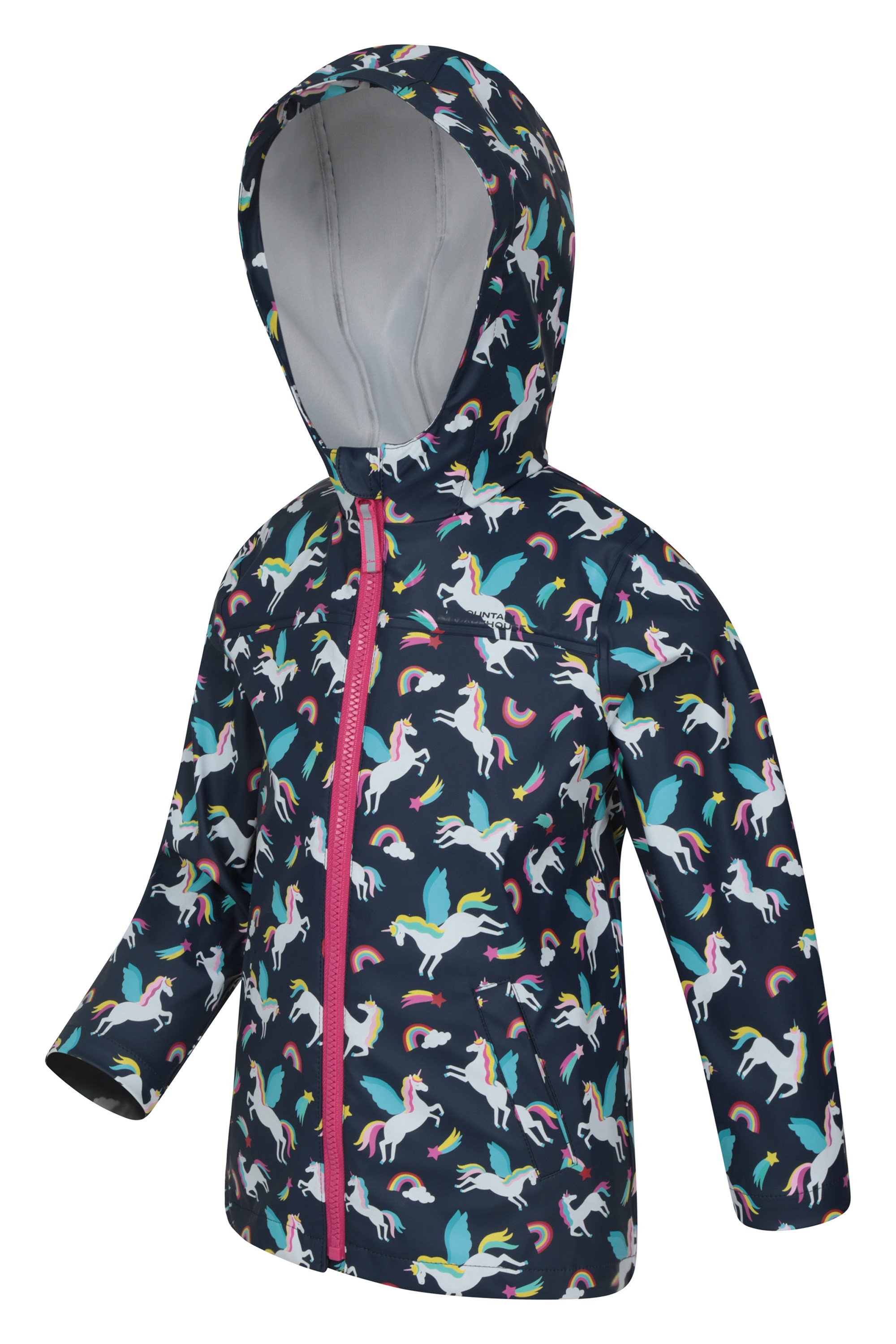 Mountain Warehouse Kids Raindrop Waterproof Rain Jacket & Pants Set 