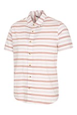 Mountain Warehouse Men Horizontal Stripe Short Sleeve Shirt