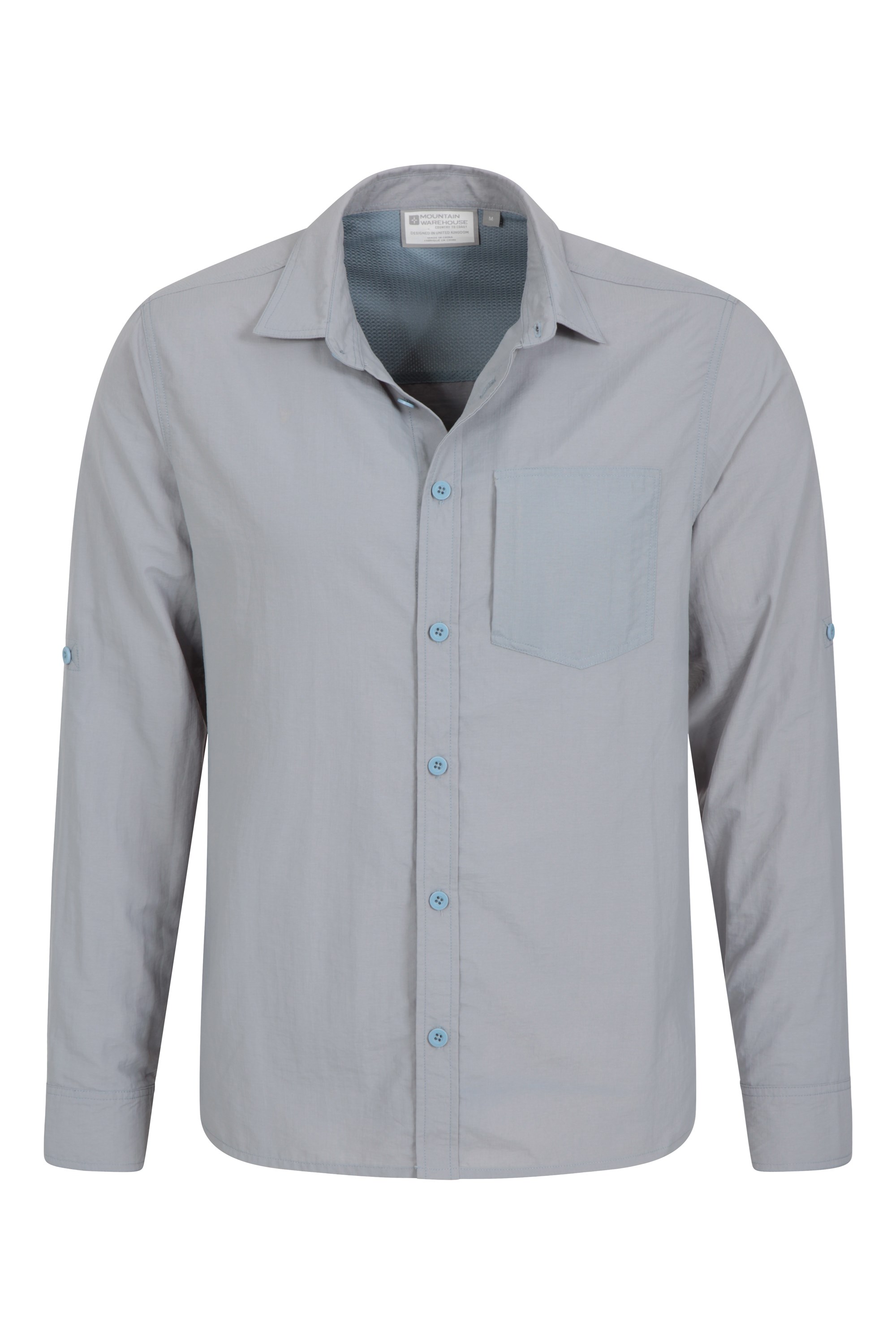 Navigator Convertible Mens Long-Sleeve Shirt - Mountain Warehouse