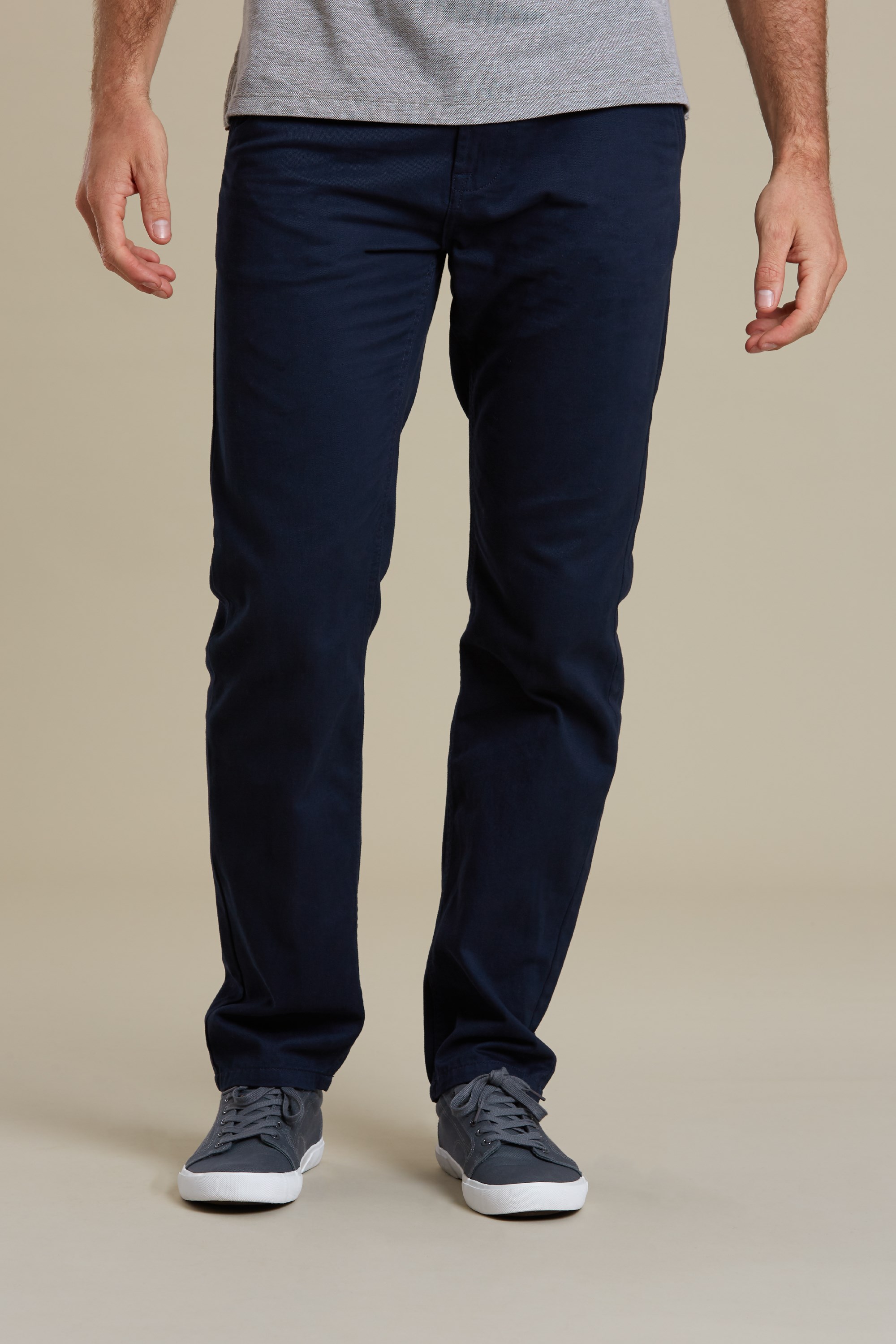 Pantalon Chino Homme - Bleu Marine