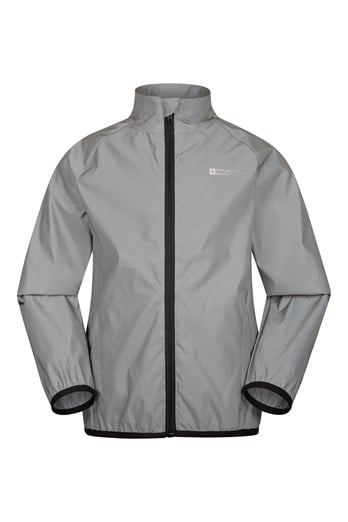 360° Reflective Kids Jacket Silver