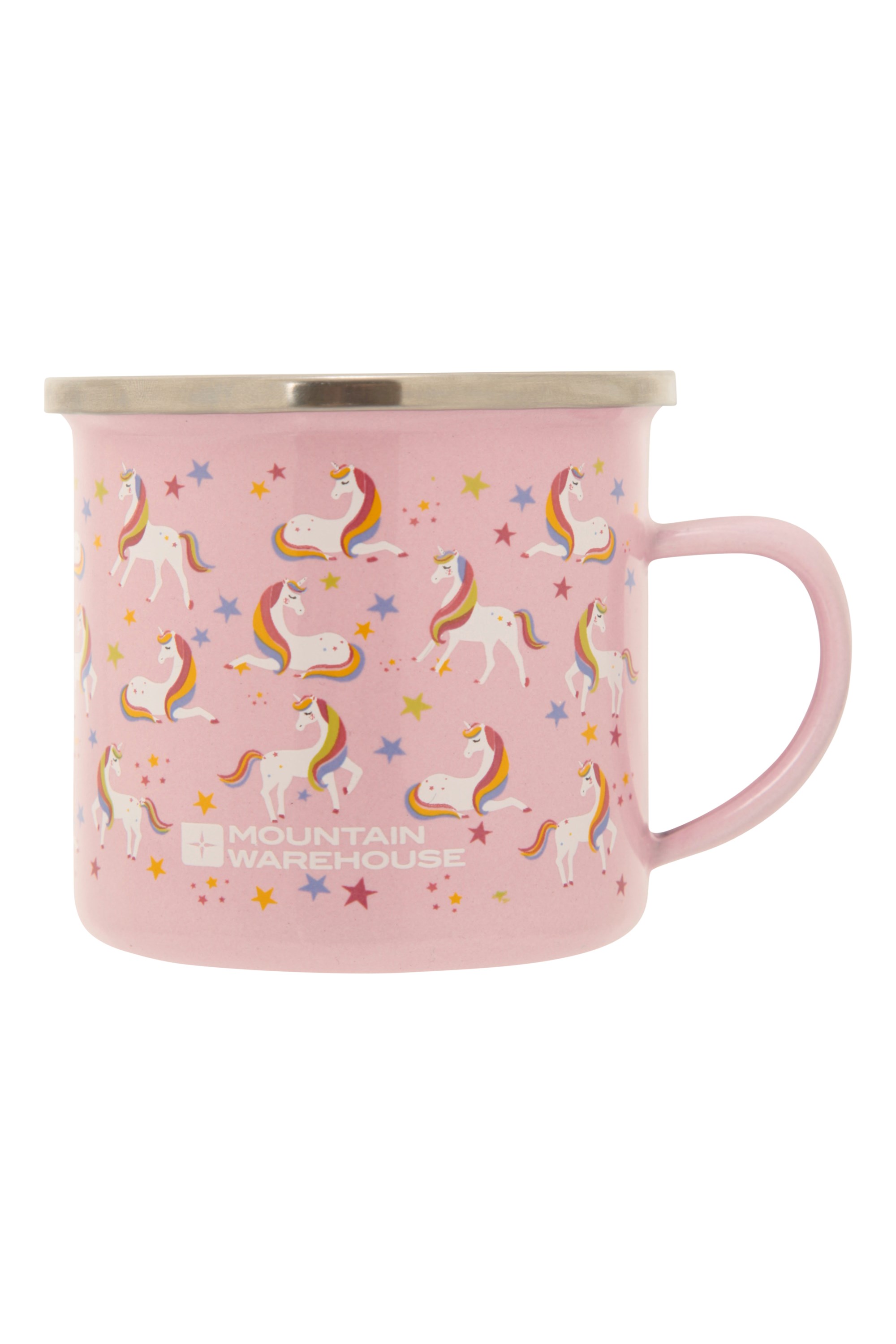 Small Unicorn Enamel Mug - 200ml - Pink