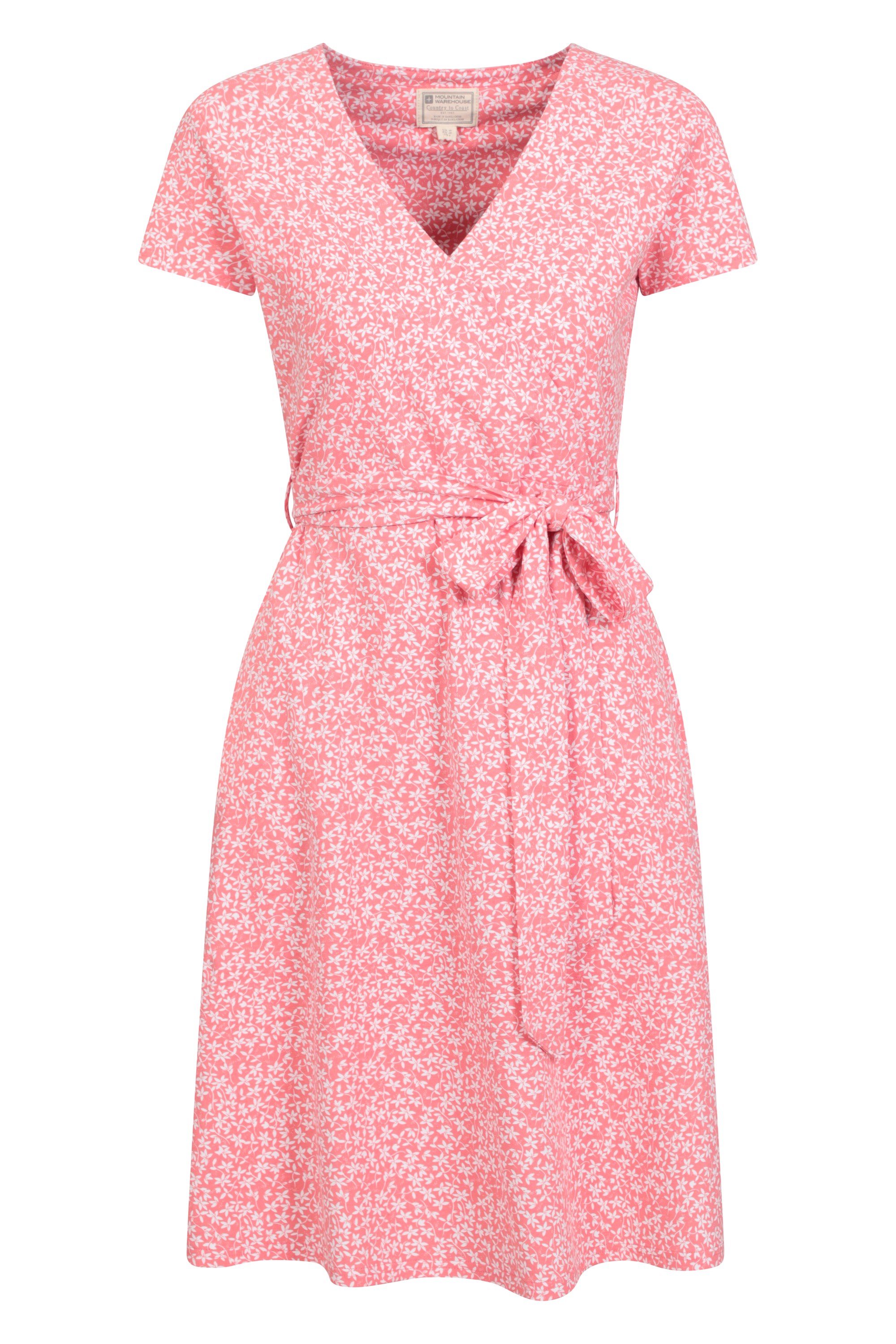 Santorini Wrap - sukienka z filtrem UV - Pink