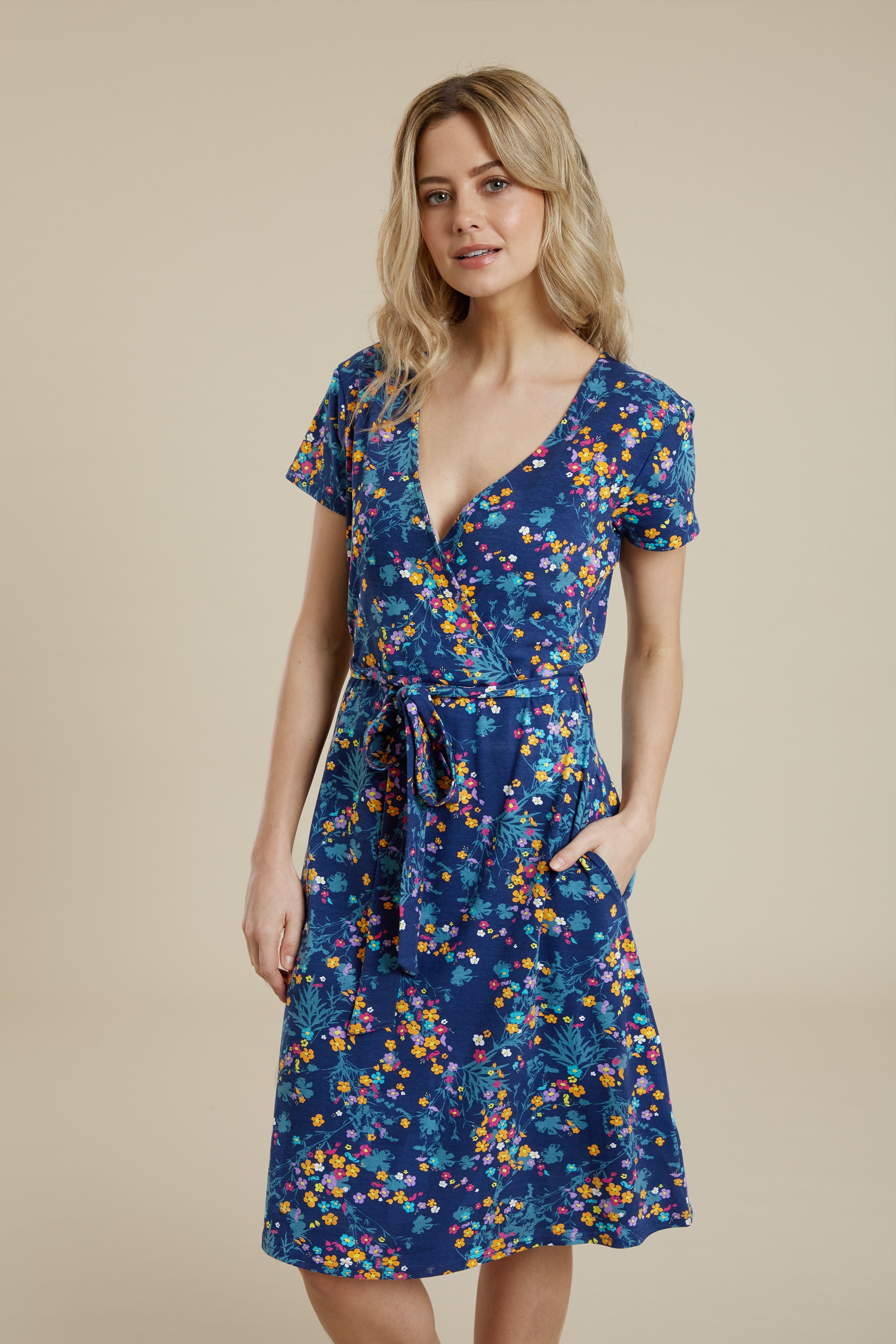 warehouse jersey dress